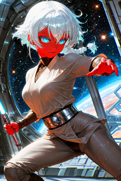 A Young Girl's War Between the Stars [Youjo Senki/Star Wars]